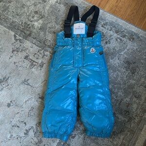 Moncler toddler snow bibs